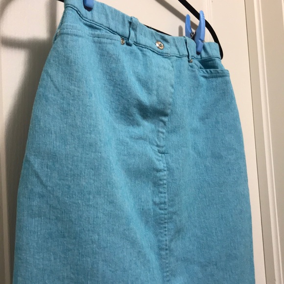Soft Works Petite Denim Jacket & Skirt - Size 10 - Picture 6 of 15